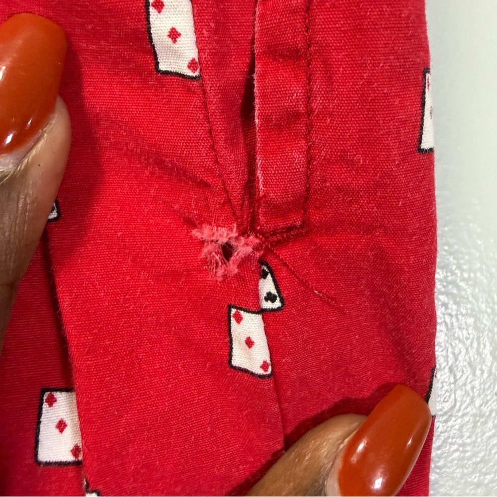 Polo Ralph Lauren Red Novelty Playing Cards Pajama Pants Sz Large - Picture 6 of 8